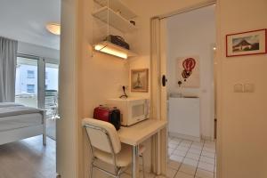 Kuchyň nebo kuchyňský kout v ubytování Am Elchgrund Am Elchgrund 7 Appartement 2