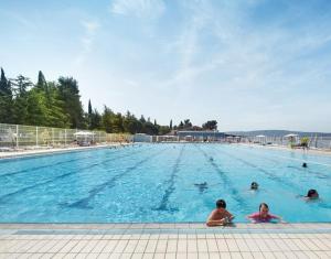 Bazén v ubytování Apartma Viva nebo v jeho okolí