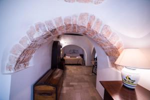 A seating area at Charming Trulli