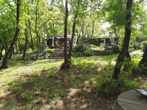 Ogród w obiekcie Apartments Bijou, Nature & Luxury in a green oasis near Umag