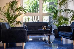 Hotel Excelsior Bari的休息区