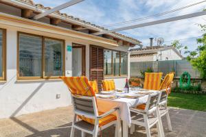 A patio or other outdoor area at Villa Luna