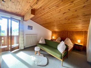Posezení v ubytování Haus Wolfbachgut