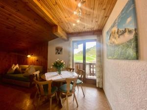 Posezení v ubytování Haus Wolfbachgut