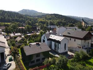 Výhľad na hory alebo výhľad na hory priamo z apartmánu