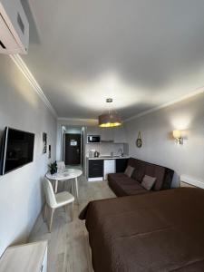 Televizorius ir (arba) pramogų centras apgyvendinimo įstaigoje Beach Tower Apartment dar 28 nuotraukos