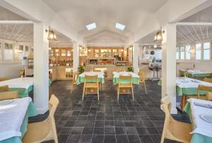 A restaurant or other place to eat at Bella Venezia