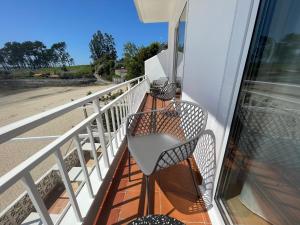 A balcony or terrace at Oktheway Perbes Beach 2