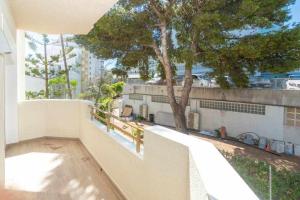 A balcony or terrace at Santa Marta al lado de los servicios y de la playa