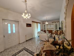 A seating area at Myrtia Guest House