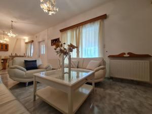 A seating area at Myrtia Guest House
