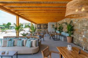Posezení v ubytování Le Palme Mykonos