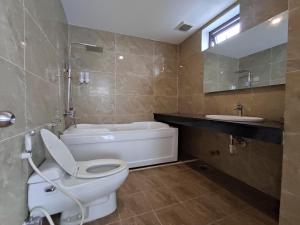 Koupelna v ubytování HỒNG HẢI 2 HOTEL