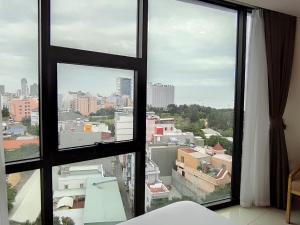 Nespecifikovaný výhled na destinaci Vũng Tàu nebo výhled na město při pohledu z hotelu