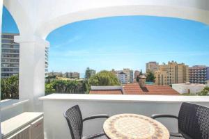 Balkon lub taras w obiekcie Casablanca 3 Apartamento con vistas al mar,