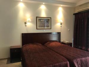 Voodi või voodid majutusasutuse Plaza Hotel toas