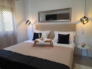 Postel nebo postele na pokoji v ubytování Apartments San Paulo