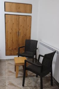 Posezení v ubytování Eastside Suites