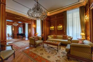 Istumisnurk majutusasutuses Grand Hotel Wagner