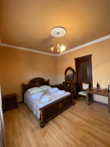 Postel nebo postele na pokoji v ubytování Villa Jakos Paradise
