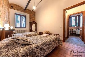 Postel nebo postele na pokoji v ubytování Partino ArtHouse