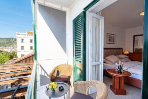 En balkong eller terrasse på Hotel Dalmacija