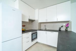 Kuchyňa alebo kuchynka v ubytovaní Porto new Dubrovnik