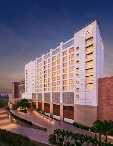 a rendering of a hotel with a building at Taj City Centre New Town, Kolkata in Kolkata