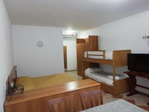 Postel nebo postele na pokoji v ubytování Albergo Breglia