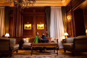 Istumisnurk majutusasutuses Grand Hotel Wagner