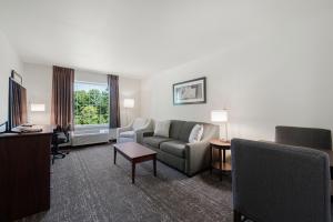 Posezení v ubytování Cobblestone Hotel & Suites - Urbana
