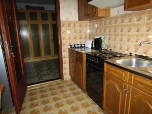 Kuchyň nebo kuchyňský kout v ubytování Apartman Milena