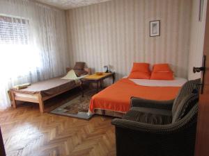 Postel nebo postele na pokoji v ubytování Apartman Milena