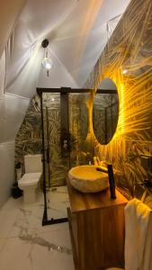 Koupelna v ubytování Kabak Freedom Deluxe Hotel