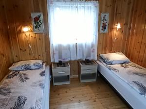 Postel nebo postele na pokoji v ubytování Norway Stabben Tour