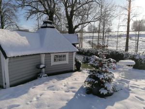 Cabane des lutins - Belle Fleur v zimě
