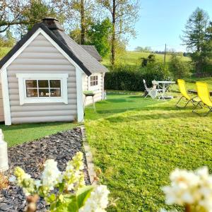 Zahrada ubytování Cabane des lutins - Belle Fleur