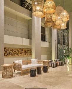 Posezení v ubytování Madisson Boutique Hotel Cartagena