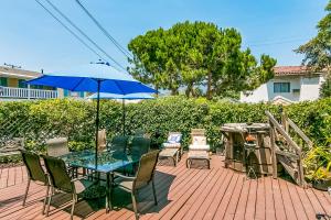 Zahrada ubytování Santa Barbara Beach Cottage