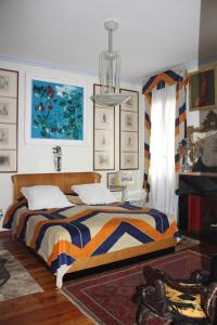 Postel nebo postele na pokoji v ubytování Villa Leonati