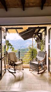 A seating area at Casa NATIVO