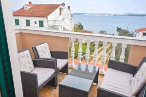 Balkón nebo terasa v ubytování Apartments Studenac
