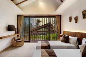 Χώρος καθιστικού στο Villa Ubud Paradise by BaliSuperHost