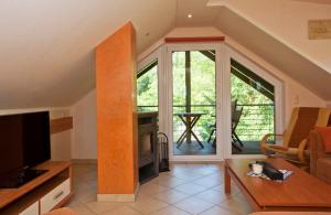 Ruang duduk di Ferienhaus Emma - Fewo 3