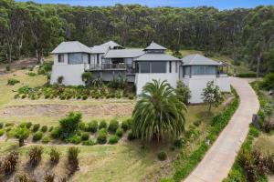 an aerial view of a house at Kilolo - Big Hill in Moggs Creek