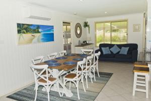 Dining area at the vacation home