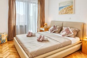 Posteľ alebo postele v izbe v ubytovaní House Viola