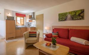 Kuchyň nebo kuchyňský kout v ubytování Apartment Barbara