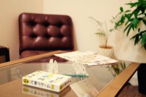 Posezení v ubytování L'AtelieR Guest House Yonago