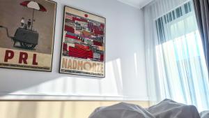 Posteľ alebo postele v izbe v ubytovaní NA WYDMIE APARTAMENT - Rezydencja Niechorze 111